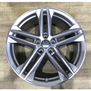 1x Original Audi Q5 FY 80A 8x19 Zoll ET39 Felge 80A601025G Alufelge