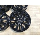 4 x Original Audi Q5 SQ5 FY 7x17 Zoll ET34 80A601025J schwarz Alufelgen 17Zoll