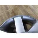 1 x Original Audi A4 8E Felge 8E0601025J 7,5x17 Zoll ET45 Alufelge