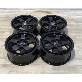 4 x Original Felgen l Audi A4 B9 8W 8W0601025 7x16 Zoll ET35 Alufelgen schwarz