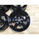 4 x Original Felgen l Audi A4 B9 8W 8W0601025 7x16 Zoll ET35 Alufelgen schwarz