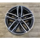 4 x Original Audi Q7 SQ7 4M 4M0601025T Felgen 9,5x21 Zoll ET31 bicolor  21Zoll