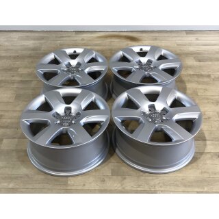 4x Orignial Audi A6 4G A8 4H Felgen 4H0601025A 7,5x17 Zoll ET26 Alufelgen