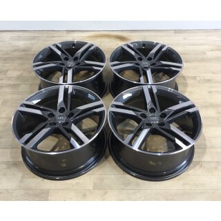 NEU 4x Original Audi A4 S4 B9 8W Felgen 8W0601025M 8x18 Zoll ET40 NEU  Alufelgen
