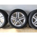 4x Original Audi A4 B9 8W Winterräder 8W0601025P 7x17 Zoll Alufelgen Continental
