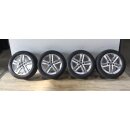 4x Original Audi A4 B9 8W Winterräder 8W0601025P 7x17 Zoll Alufelgen Continental