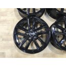4 x Original Audi A3 S3 8Y Felgen 8Y0601025L 6,5x17 Zoll ET43 Alufelgen schwarz