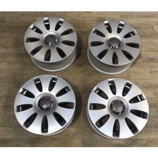 4x Original Audi A4 B7 8E Alufelgen 8E0601025AE 7x16 Zoll ET42 Felgen 16Zoll