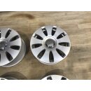4x Original Audi A4 B7 8E Alufelgen 8E0601025AE 7x16 Zoll ET42 Felgen 16Zoll