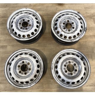 4x 16 Zoll DB Sprinter VW Crafter A0014019202 6,5x16 ET62 Felgen Stahl