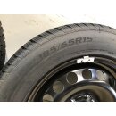4 x Winterräder Audi A1 GB 2Q0601027 Stahlfelgen 185/65 15Zoll Winterreifen
