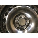 4 x Winterräder Audi A1 GB 2Q0601027 Stahlfelgen 185/65 15Zoll Winterreifen