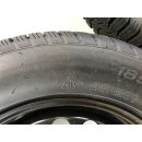4 x Winterräder Audi A1 GB 2Q0601027 Stahlfelgen 185/65 15Zoll Winterreifen
