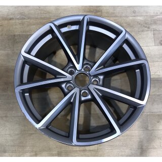 1 x Original Audi A4 S4 8K Felge 8K0601025CT S-Line 8,5x19 Zoll Alufelge 19Zoll