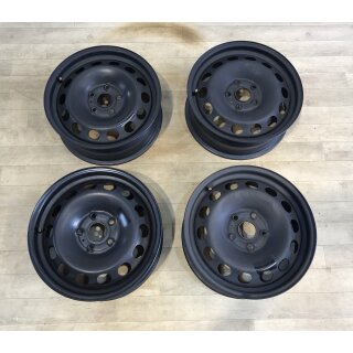 4x Original Audi A3 8Y Stahlfelgen 8Y0601027A 6,5x16 Zoll ET43 Felgen Stahl 16Zoll