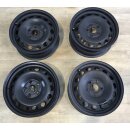 4x Original Audi A3 8Y Stahlfelgen 8Y0601027A 6,5x16 Zoll ET43 Felgen Stahl 16Zoll