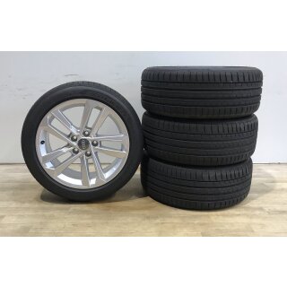 4 x Original Audi A3 8V 8Y Sommerräder 8Y0601025E 8x17 Zoll ET46 Sommerreifen