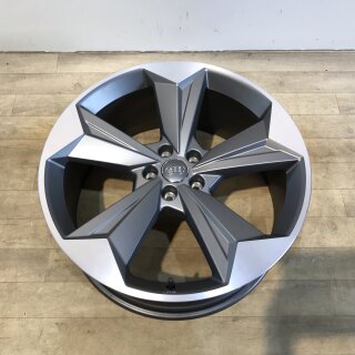 1 x Original Audi Q4 e-tron F4 Felge 89A601025R 9x21 Zoll ET42 Rotor Aluflege