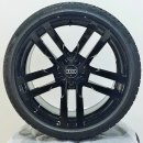 4 x Original Audi TT TTS 8S 9x19 Zoll ET52  Winterreifen 8S0601025F 245/35  Reifen  schwarz