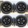 4x Original Audi Q3 F3 18 Zoll Winterräder 83A601025J 7x18 ET43 Winterreifen 235/55 R18 104H schwarz 8mm
