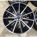 4x Mercedes EQS AMG 9,5x21 Zoll ET41,5 Felgen A2974011400 Alufelgen